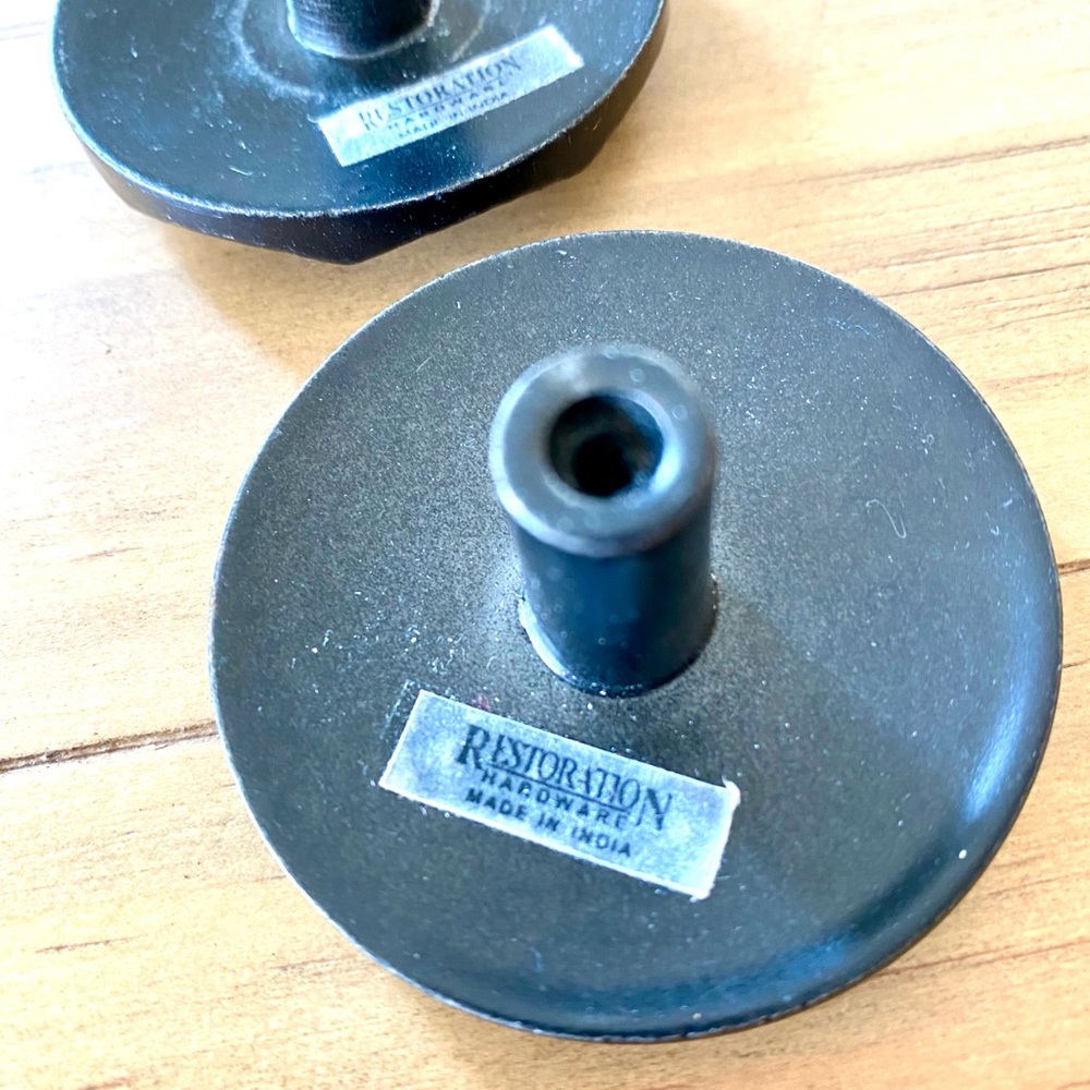 NEW Restoration Hardware 2 knobs - Picture 2 of 3